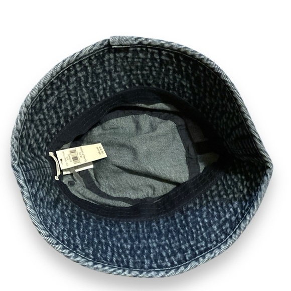 Aerie Blue Vintage Wash Cotton Bucket Hat One Size NEW - Picture 3 of 6